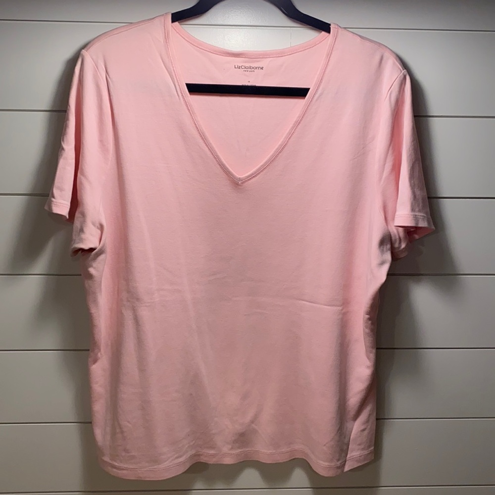 Liz Claiborne Pink TShirt